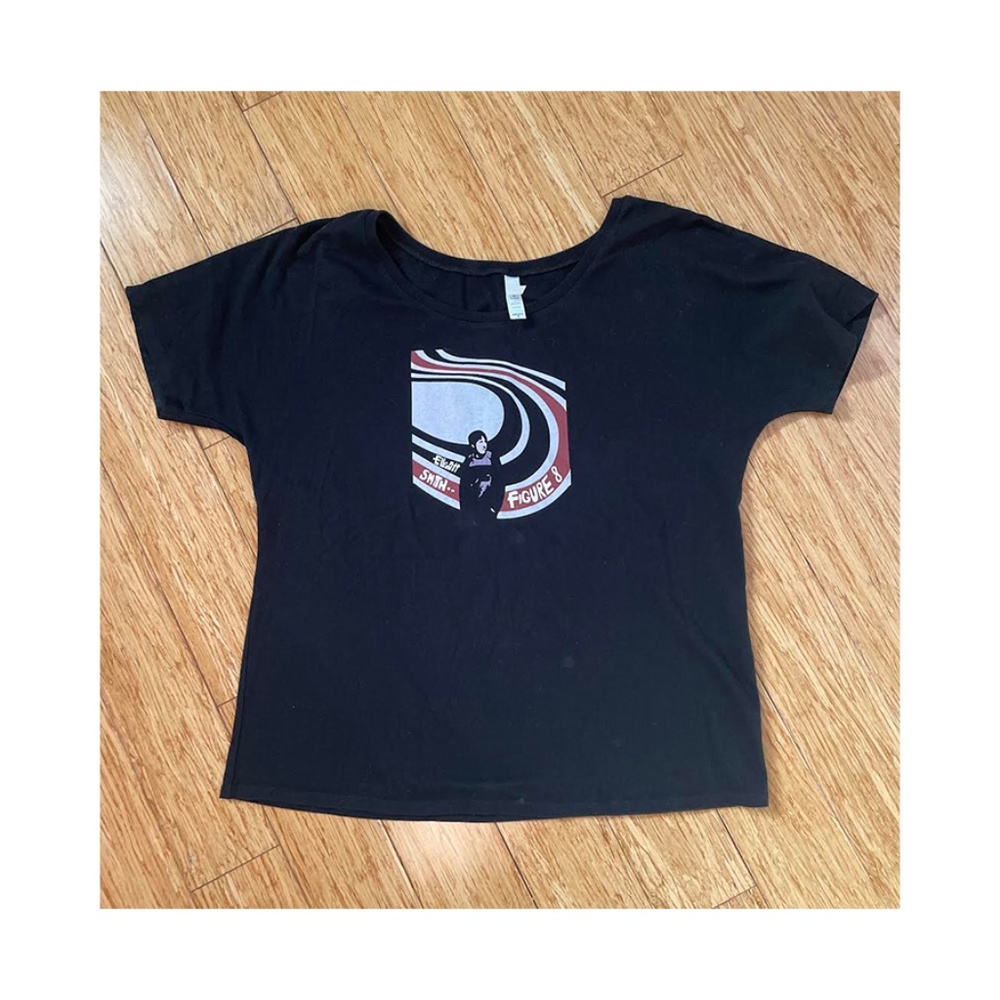 Elliott Smith Like New Figure 8 Relaxed Fit Silkscreen T-Shirt Size S/M